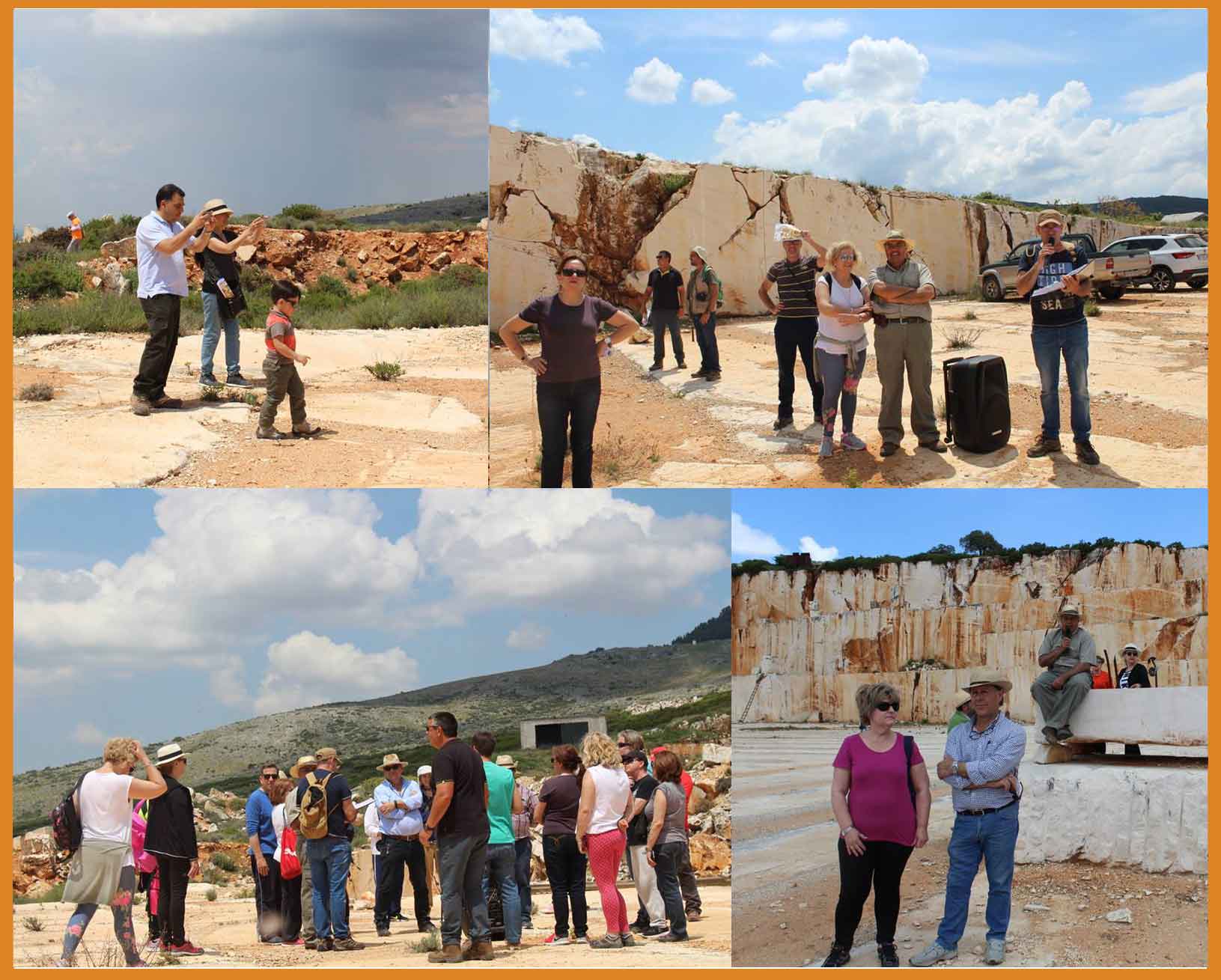 Excursión a las canteras contemporáneas del cerro de las Chozas.